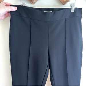 H&M Black Crease-Leg Leggings Women's Large